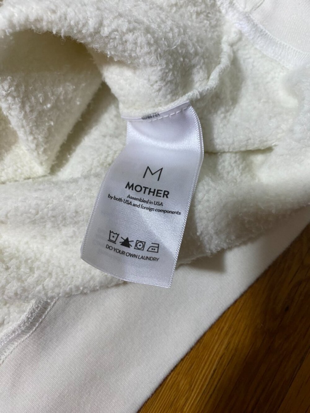 MOTHER The Drop Square Short Sleeve Over Mother Rainbow Sweatshirt M ($150) - Picture 7 of 12